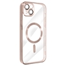 Magsafe iPhone 15, Lila Silikonska Maska