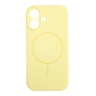 Magsafe Lux iPhone 16, Yellow Silikonska Maska
