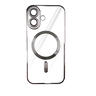 Magsafe iPhone 16, Silver Silikonska Maska