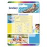Bestway Zakrpa za bazene 6.5cmx6.5cm (10 kom) 61473