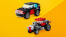 LEGO Kamion s ravnom platformom i helikopterom 31146