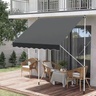 MultiGarden Tenda za terasu i balkon sa podešavanjem visine 3x1.2m Gray Multigarden AW-016 3X1.2 GR