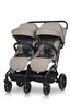 Eurocart easy go echo savana beige kolica za blizance W/EA/ECHO/SB