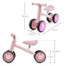 KINDERKRAFT BICIKL GURALICA CUTIE FLASH PINK KRCUFL00PNK0000