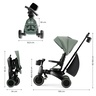 KINDERKRAFT TRICIKL JAZZ 2 GREEN KRJAZZ02GRE0000