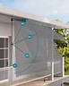 MultiGarden Tenda za terasu i balkon sa podešavanjem visine Gray Multigarden AW-016 GREY