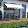 MultiGarden Tenda za terasu i balkon sa podešavanjem visine 3x1.2m Beige Multigarden AW-016 3X1.2 BE
