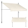 MultiGarden Tenda za terasu i balkon sa podešavanjem visine 3x1.2m Beige Multigarden AW-016 3X1.2 BE