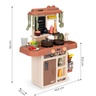 Eco Toys DEČIJA KUHINJA SOUNDS LED WATER WITH STEAM GENERATOR -42el HC483304