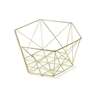Dajar DJ29518 Korpa za voće 29 cm boja zlata