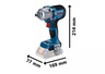 BOSCH Professional akumulatorski udarni odvrtač GDS 18V-450 PC, 2x4.0Ah ProCore akumulator, punjač GAL 18V-40, L-Boxx kofer