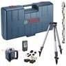 BOSCH Professional građevinski laser GRL400H + laserski prijemnik LR1 + stativ BT152 + merna letva GR2400 + kofer 06159940JY