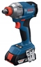BOSCH Professional set aku alata GDX 18V-285 akumulatorski udarni odvrtač-odvrtač + GSR 185-LI akumulatorska bušilica-odvrtač (2x2.0Ah akumulator, punjač GAL 18V-20, kofer)