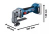 BOSCH Professional akumulatorske makaze za lim GSC 18V-16 E Solo alat 0601926300