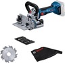 BOSCH Professional akumulatorska glodalica za pljosnate tiple GFF 18V-22 SOLO + bočno glodalo