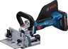 BOSCH Professional akumulatorska glodalica za pljosnate tiple GFF 18V-22 SOLO + bočno glodalo