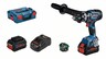 BOSCH Professional akumulatorska udarna bušilica-odvrtač GSB 18V-150 C, 2x8.0Ah ProCore, punjač GAL 1880 CV, L-Boxx kofer