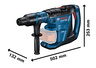 BOSCH Professional Akumulatorski bušaći čekić BITURBO sa SDS max prihvt GBH 18V-40 C