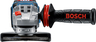 BOSCH Professional Aku ugaona brusilica BITURBO GWS 18V-15 SC + 2x8,0Ah ProCORE + kofer