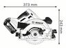 BOSCH Professional akumulatorska kružna testera GKS 18V-57 G - SAMO ALAT