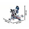 BOSCH Professional akumulatorska potezna testera GCM 18V-216 DC Solo alat
