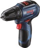 BOSCH Professional akumulatorska bušilica-odvrtač GSR 12V-30 - Brushless motor (2x 2,0Ah + GAL 12V-40, torba, set bitova i 2 seta burgija)