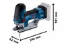 BOSCH Professional akumulatorska ubodna testera GST 18V-155 SC Solo alat