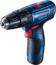 BOSCH Professional aku bušilica-odvijač GSB 120-LI + 2xGBA 12 V / 2.0 Ah + punjač GAL 1210 CV + 23 kom set bitova i burgija + kofer