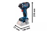 BOSCH Professional akumulatorska bušilica-odvrtač GSR 18V-90 FC, GFA 18-M, GFA 18-E, GFA 18-W, L-Boxx kofer, Solo alat