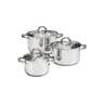 Dajar DJ68878 Set šerpi inox 16/20/24 cm 6/1 delova