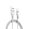 Golf GC-75T, USB-A na Tip-C,  1m, Beli Kabl