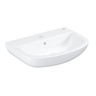 Grohe 39440000 Bau Ceramic Alpine White umivaonik (lavabo) 55,3x38,6x15,1 konzolni sa rupom za bateriju i sa prelivom