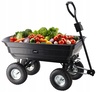 CHOMIK Baštenska/transportna kolica Garden Line, 300 kg, 75 L Black