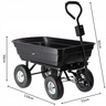 CHOMIK Baštenska/transportna kolica Garden Line, 300 kg, 75 L Black