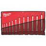 Milwaukee set dvostrukih zakrivljenih okastih ključeva, 12 delova 4932492738