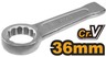 INGCO Ključ okasti ojačan 36mm HRSW036