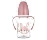 Canpol Babies Flasica sa drškama Cute Animals 120Ml (11/823) - Pink