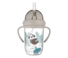 Canpol Babies Non-Spill sportska šolja Sa Slamcicom (Teg) 270Ml 56/606 Exotic Animals - Grey