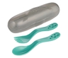 Canpol Babies Set Za Hranjenje - Putni Set kašika I viljuška 74/019 - Turqoise