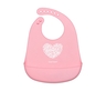 Canpol Babies Silikonska portikla sa džepom Pastel 74/024 Pink