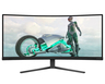 Monitor 34 Philips Evnia 34M2C3500L/00, WQHD, VA, 1ms, 180Hz, gaming, zakrivljeni