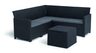 Keter Baštenski set ugaoni Marie 5 seater sa box stolom, grafit CU 256703