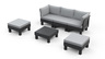 Keter Baštenski set Cantara elements 5 seater, grafit CU 257361