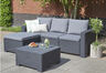 Keter Baštenskia garnitura California 3 seater modular, grafit CU 256622