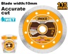 INGCO Dijamantski rezni disk za mokro sečenje 115mm DMD021151
