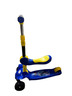 Trotinet sa sedištem plavi