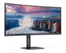 Monitor 34 AOC CU34V5C/BK, UWQHD, VA, 1ms, DP, 100Hz, USB-C 65W, zakrivljeni