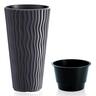 Prosperplast Saksija Sandy Slim 40X71Cm Antracit PR DPSP400-S433