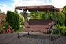 Multi Garden Baštenska ljuljaška - ležaljka 2u1 brown G2025-B BROWN