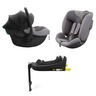 Kinderkraft set auto sedišta i-lite i-fix endura safe sa isofix bazom grey KCENSA00GRY3000